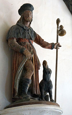 Standbeeld van Sint Roch  