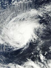 Huracán Pali en enero de 2016