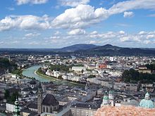 View from the fortress in north direction