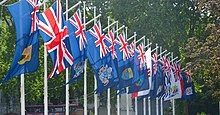 Flaggor i de brittiska utomeuropeiska territorierna  
