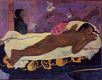 Paul Gauguin, De geest van de doden houdt de wacht, 1892  