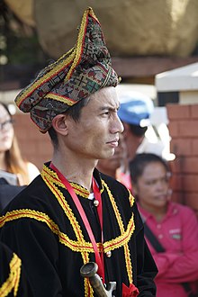 Traditional priest (Bobohizan) of the Dusun people from Sabah - no shaman