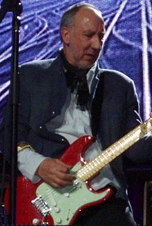 Townshendas 2007 m. per "Who" koncertą "Verizon Center" arenoje Vašingtone, D.C.