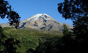 Pico de Orizaba is de hoogste bergtop van Mexico.  