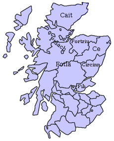 Posições difíceis dos reinos Pictish