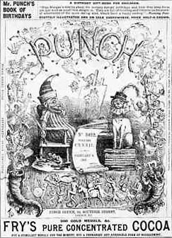 1867 editie van het satirische tijdschrift Punch