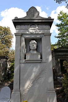 His tomb at the Père Lachaise cemetery