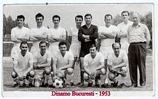 Dinamo Bucarest nel 1953.