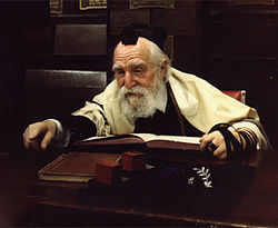 Rabin Moshe Feinstein, czołowy autorytet rabiniczny w drugiej połowie XX wieku.