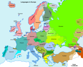 Os idiomas da Europa