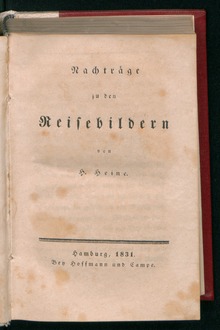 Reisebilder, 1831