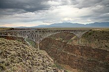 Bridge over the Rio Grande Gorge near Taos, New Mexico