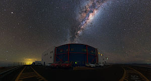 Het Paranal Observatorium in Chili is een dark-sky reservaat, waardoor het astronomisch gezien van goede kwaliteit is.  