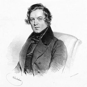 Robert Schumann v roce 1839.