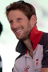 Grosjean en 2016.  