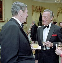 Plummer møder præsident Ronald Reagan i Det Hvide Hus, 1985  