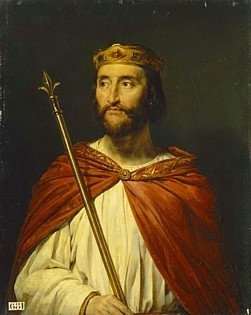 Kaarle Yksinkertainen, Ranskan kuningas.  