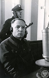 Rudolf Höss Puolan korkeimmassa kansantuomioistuimessa, 1947  