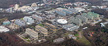 Aerial view of the Ruhr-Universität