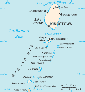 Sint Vincent en de Grenadines