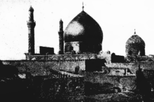 Vista della moschea nel 1916.