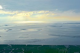 Sandbanks in the tidal area of the Lower Saxony Wadden Sea National Park (2019)