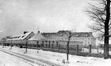 Prussian barracks of the Fliegerersatzabteilung 2 in Schneidemühl 1915