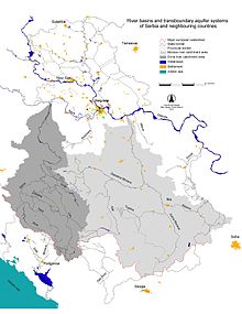 Hydrology with the Morava and Drina river basins