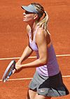 Maria Sharapova won haar tweede French Open titel, en haar vijfde grand slam toernooi.