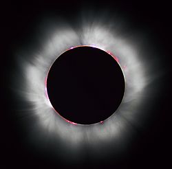 Foto tirada durante o eclipse de 1999.