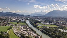 View from direction Bergheim