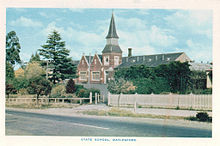 Daylesford Staatsschool c.1875
