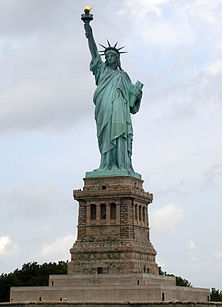 Liberty Island, New York City, New York, USA.