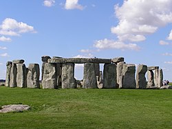 Stonehenge op Salisbury Plain, in het zuiden van Groot-Brittannië  