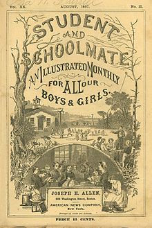 Schüler und Mitschüler , August 1867