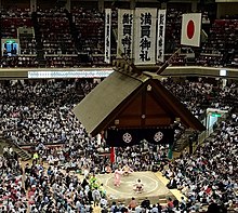 Sumo Tournament in Tōkyō