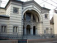 La Sinagoga Corale di Vilnius, l'unica sinagoga della città sopravvissuta all'Olocausto.