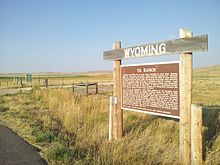 Ranching: Fencing, Grazing Management and Market Economics on the Steppes and Savannahs (Entrance to TA Ranch in Wyoming)