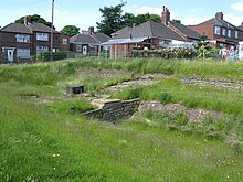 Section 6: The remains of the ditch crossing at the rampart fort Benwell