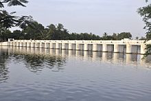 Żaluzje na rzece Thirumalairayanpattinam