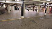 Times Square metrostation afgesloten tijdens orkaan Sandy  