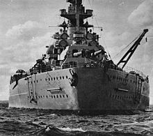 De Bismarck was een Duits slagschip uit de Tweede Wereldoorlog...  