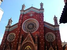 The Catholic Basilica of St. Anthony in Beyoğlu (formerly Pera)