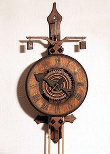 Replica of a turret clock