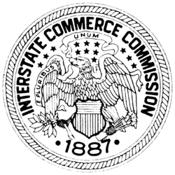 Pieczęć Komisji Handlu Międzypaństwowego Stanów Zjednoczonych (U.S. Interstate Commerce Commission)