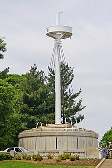 De Maine herdenken: Het monument voor de USS Maine.  