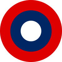Rondelle AEF (emblème des avions) utilisée uniquement en Europe