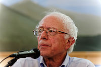 Sanders campagne in New Hampshire, augustus 2015