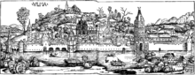 View of Ulm around 1490