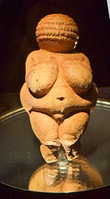 De Venus van Willendorf werd ongeveer 25.000 geleden gemaakt  